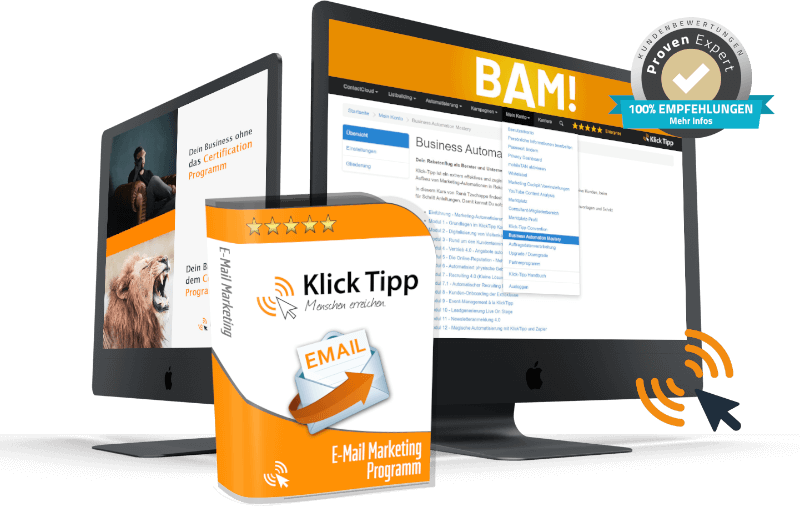 Erfolgsbuch kostenlos: KlickTipp - E-Mail-Marketing Software